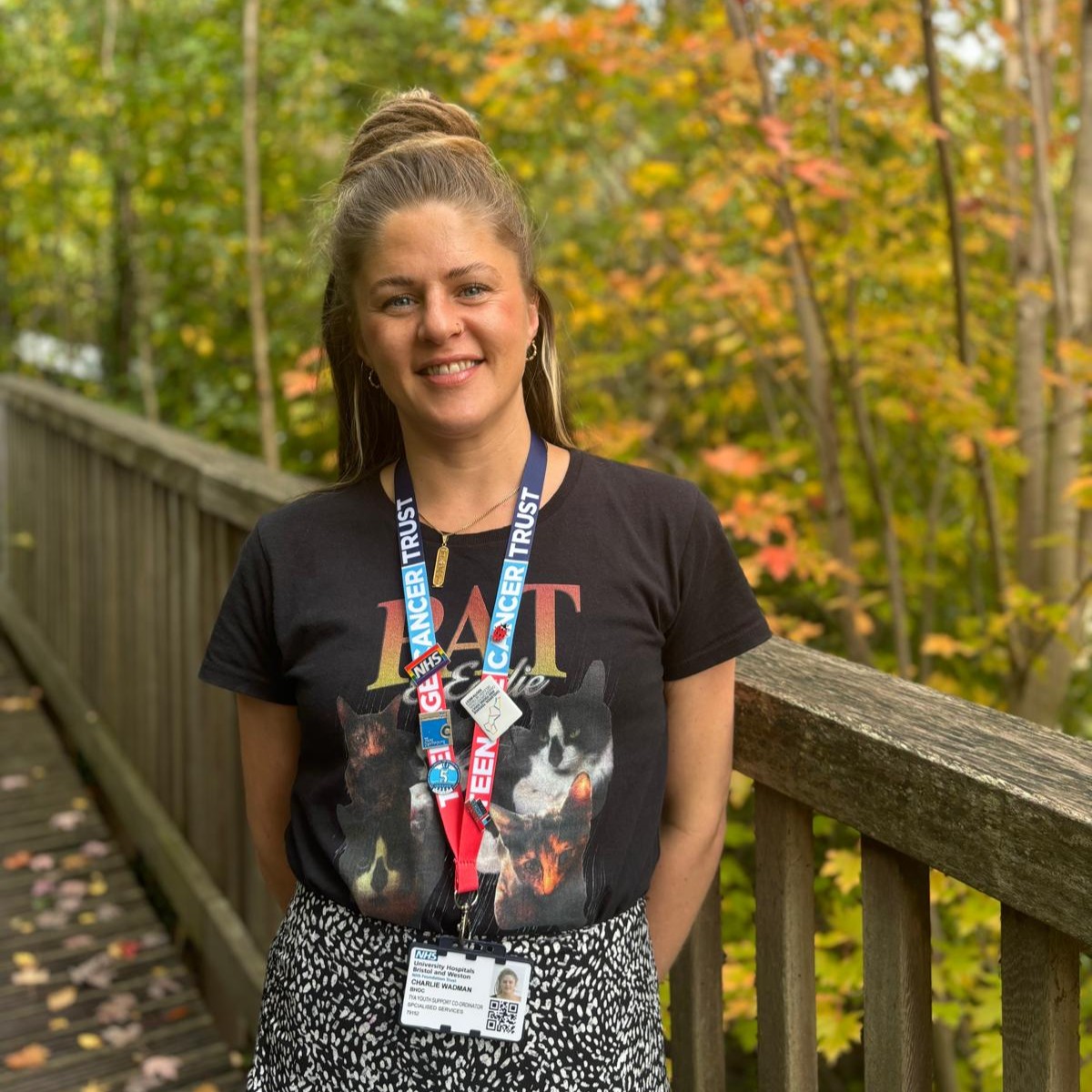 Charlie is the Youth Support Coordinator for Teenage Cancer Trust, based within Bristol